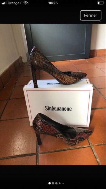 Escarpins multicolores 