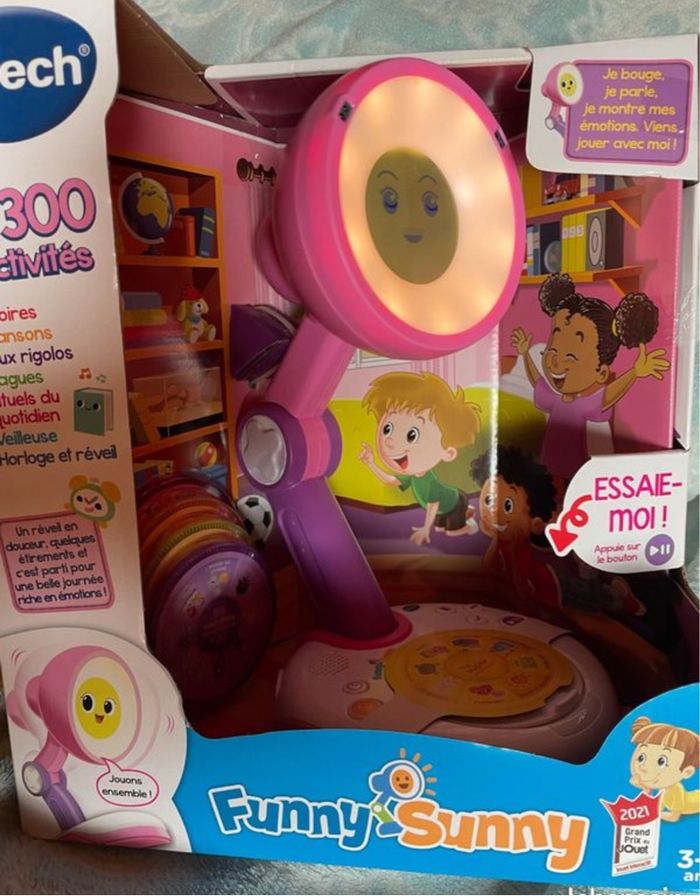 Lampe funny Sunny rose - photo numéro 6