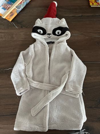 Peignoir Raton laveur de Noël