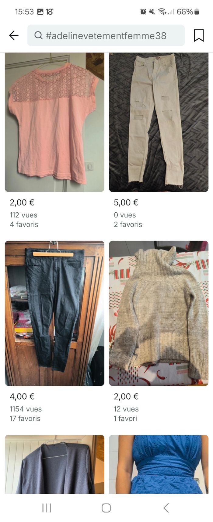 Lot de vetements femme T 38 - photo numéro 5
