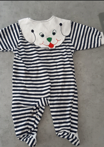 Combinaison grenouillère Natalys 6 mois