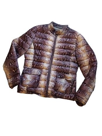 Veste matelassé imprimée serpent taille S