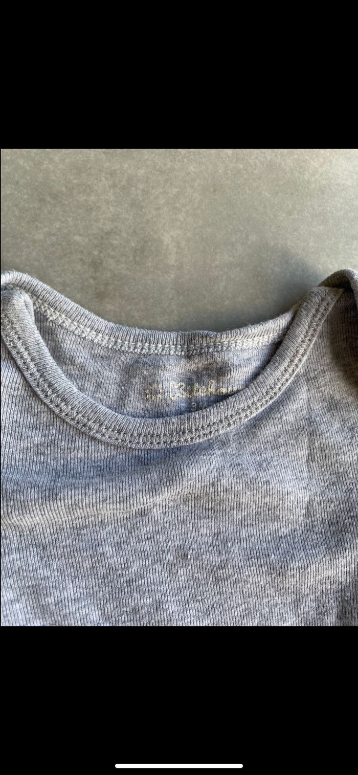 Body manches longues Kitchoun mixte 3 mois - photo numéro 4