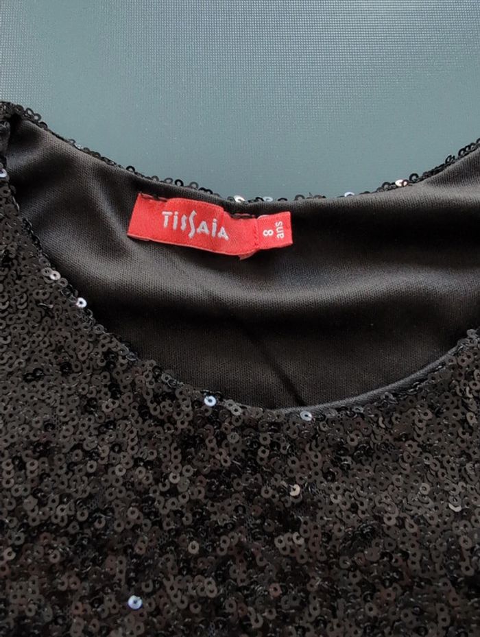 Robe sequins noirs - photo numéro 3