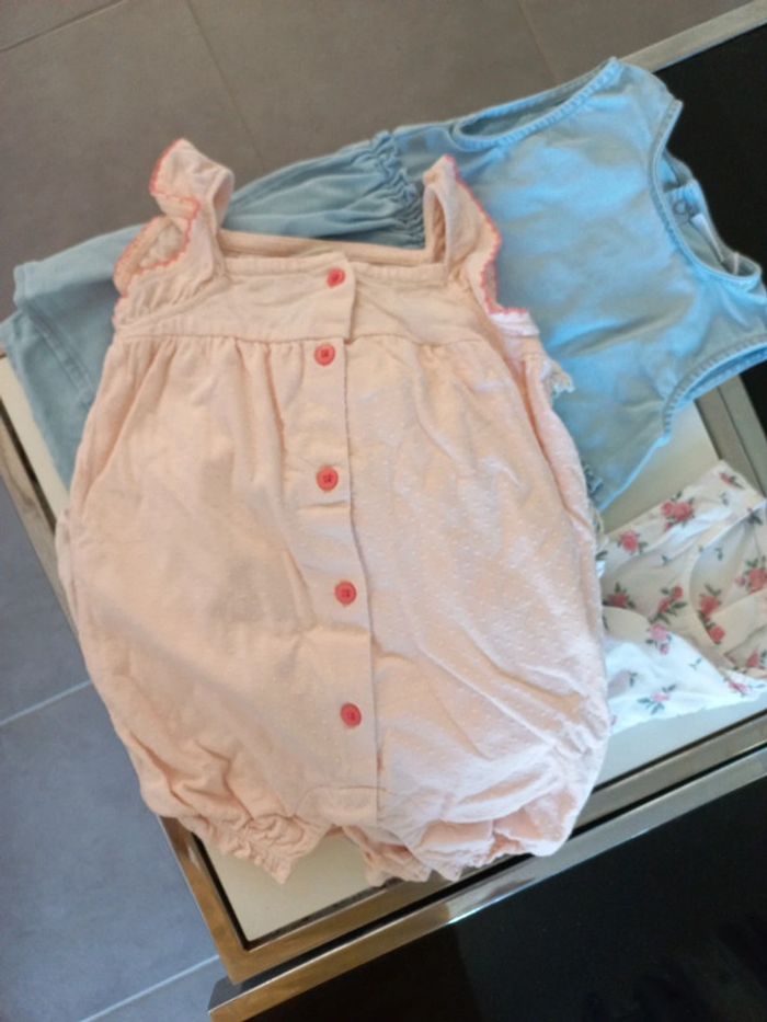 Lot de 6 pièces été filles 6 M - photo numéro 4