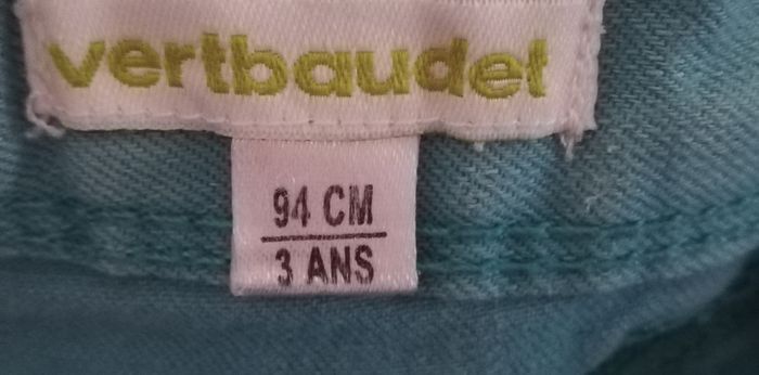Vertbaudet pantalon 3 ans turquoise - photo numéro 8