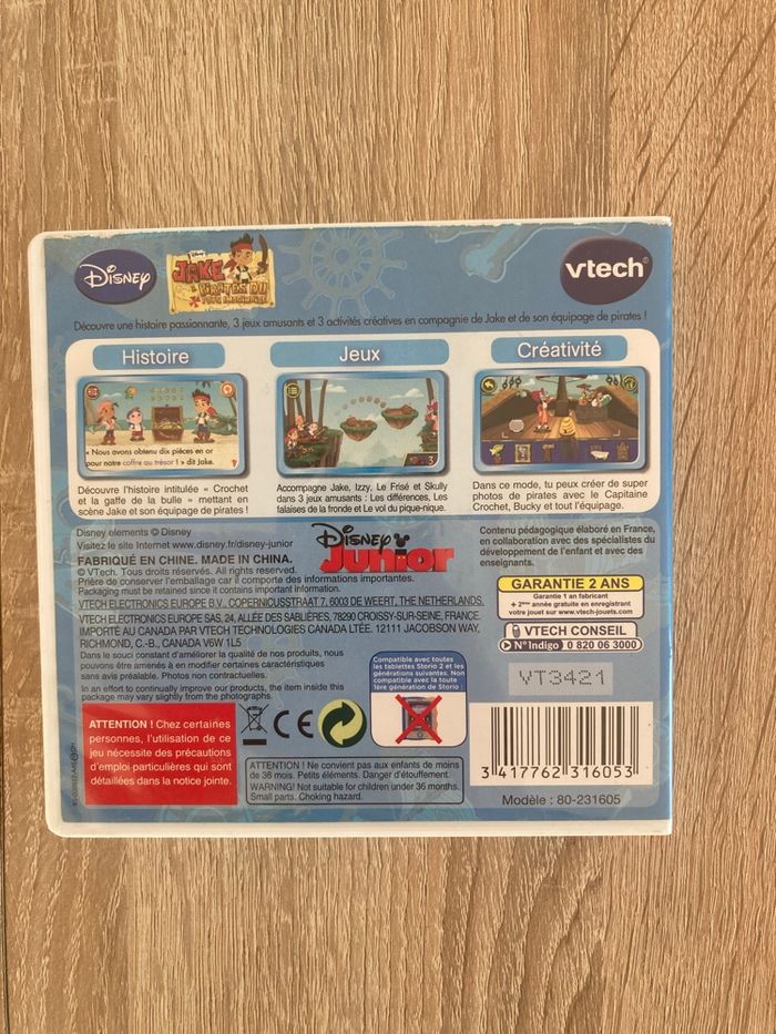 Jeu storio Jake et les pirates du pays imaginaire - photo numéro 2