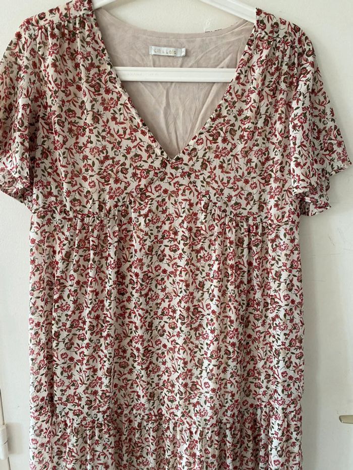 Robe longue fleurie - photo numéro 2