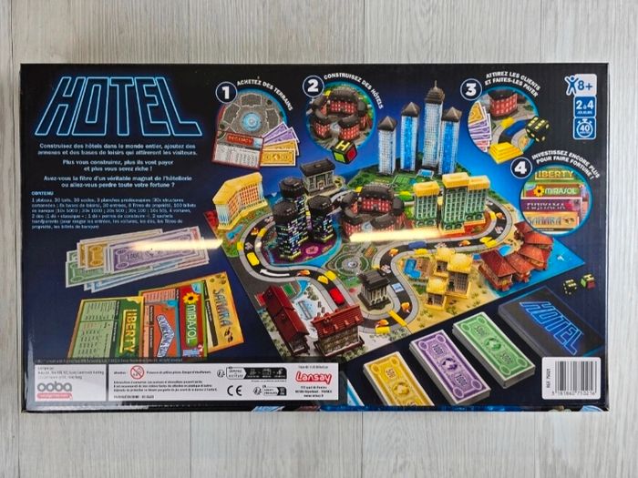 🌟 Jeu de société "Hôtel" de Lansay Édition Classique 🌟 - photo numéro 2