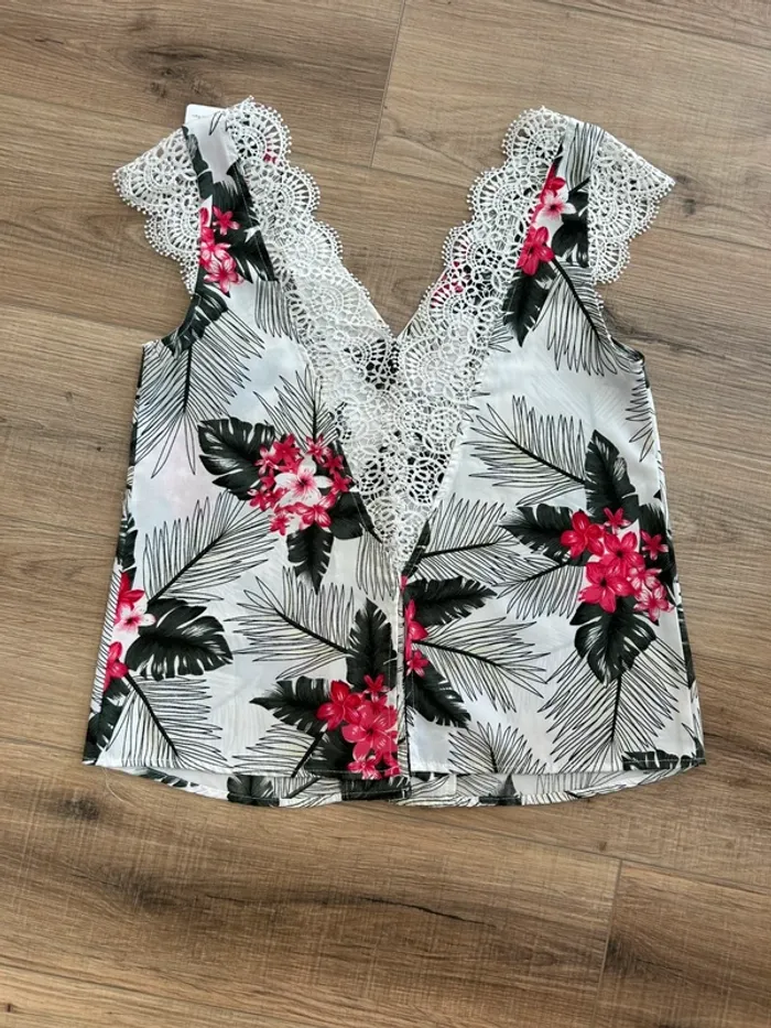 Top femme t-shirt femme débardeur femme taille 42 taille xl - photo numéro 2