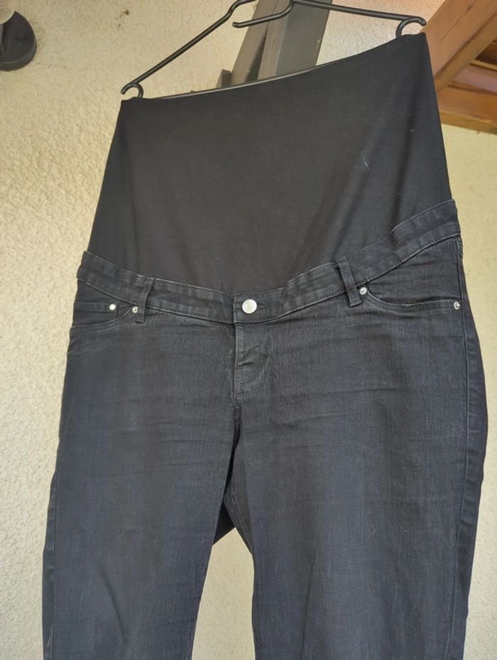 Jean skinny taille haute grossesse - photo numéro 2