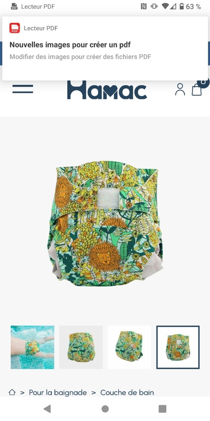 Couches lavables Hamac taille L 9-17kg Oda kinikini