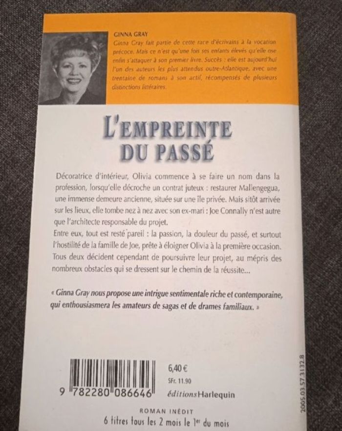 Ginna Gray - L'empreinte du Passé - photo numéro 2