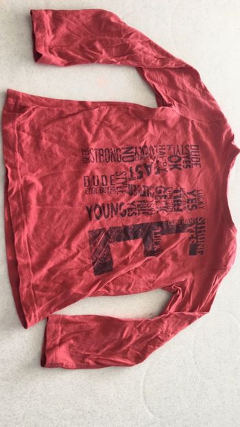 Haut à manches longues garçon 6 ans