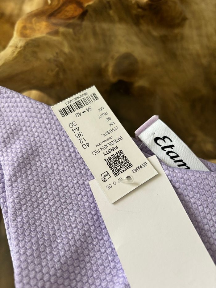 Bas de maillot de bain Etam violet lilas - photo numéro 5