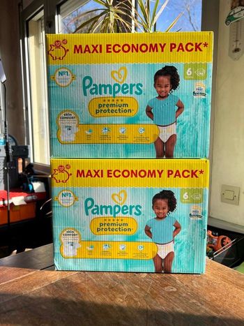 Couche taille 6 Pampers Premium protection taille 6 : 140 Couches