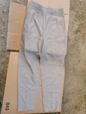 Pantalon ajusté fluide