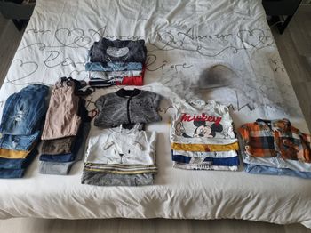 Lots de vêtements garcon