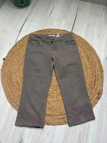 Pantacourt marron