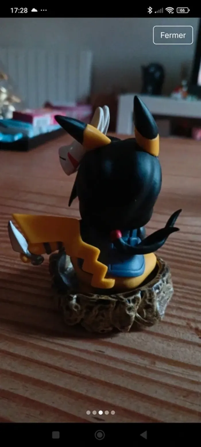 Figurine pokémon plastique manga - photo numéro 3
