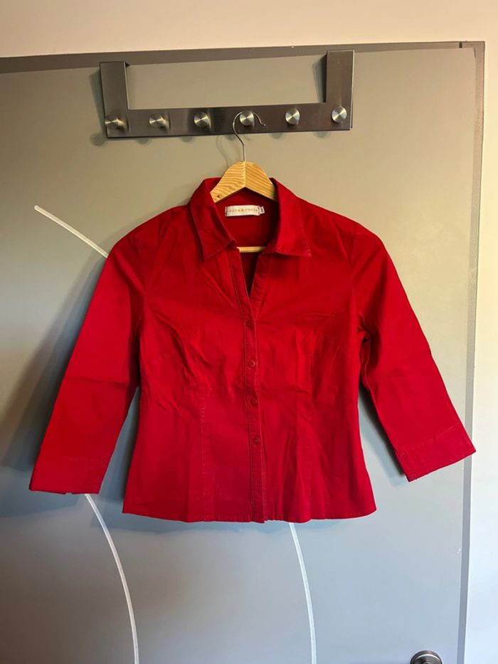 Chemisier rouge Cache cache