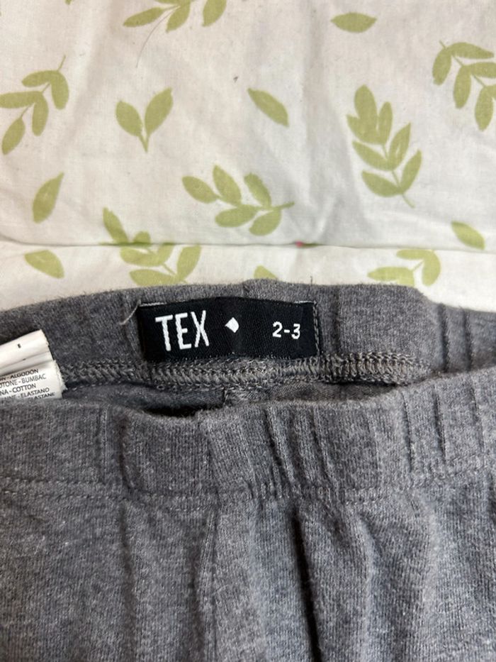 legging gris 2/3 ans tex - photo numéro 2