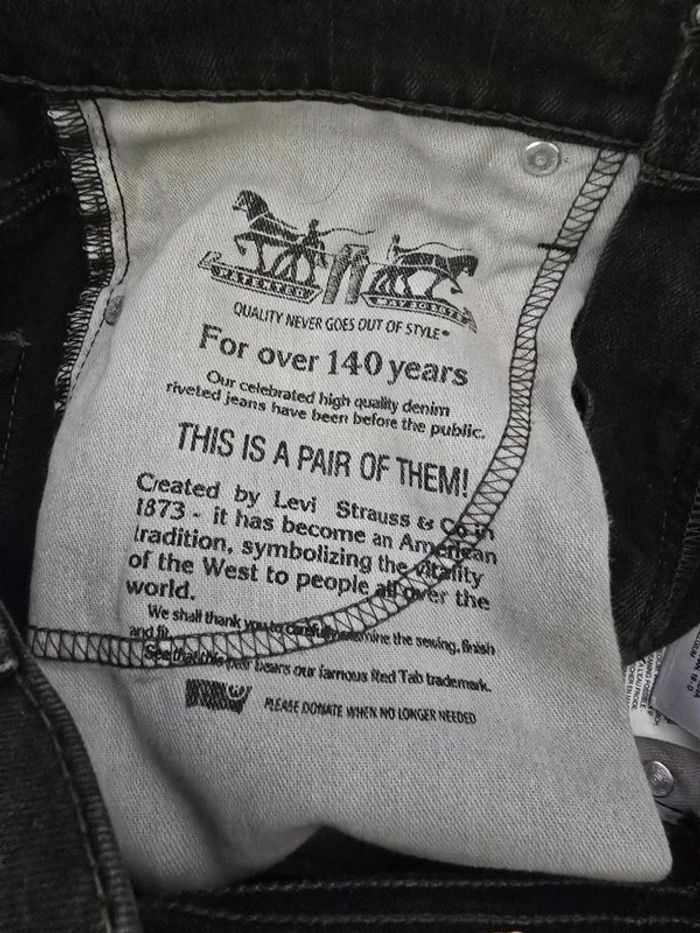 Levi's denim 510 w28 L 32 ou 38 très bon état - photo numéro 10