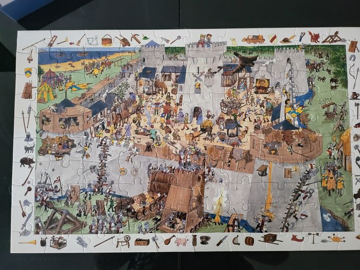 Puzzle Djeco château fort - photo numéro 2