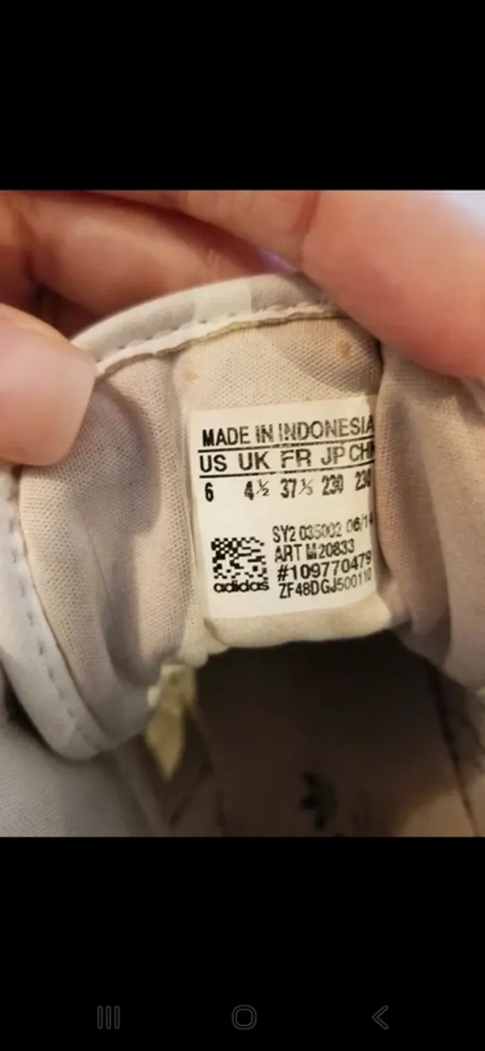 Baskets Adidas montantes t37 - photo numéro 5