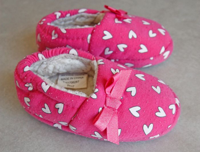 chaussons bébé fille pointure 21