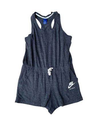 Combi short de sport Nike gris chiné taille XL