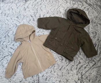 Manteau marron 3 en 1 doublé Cyrillus - 12 mois