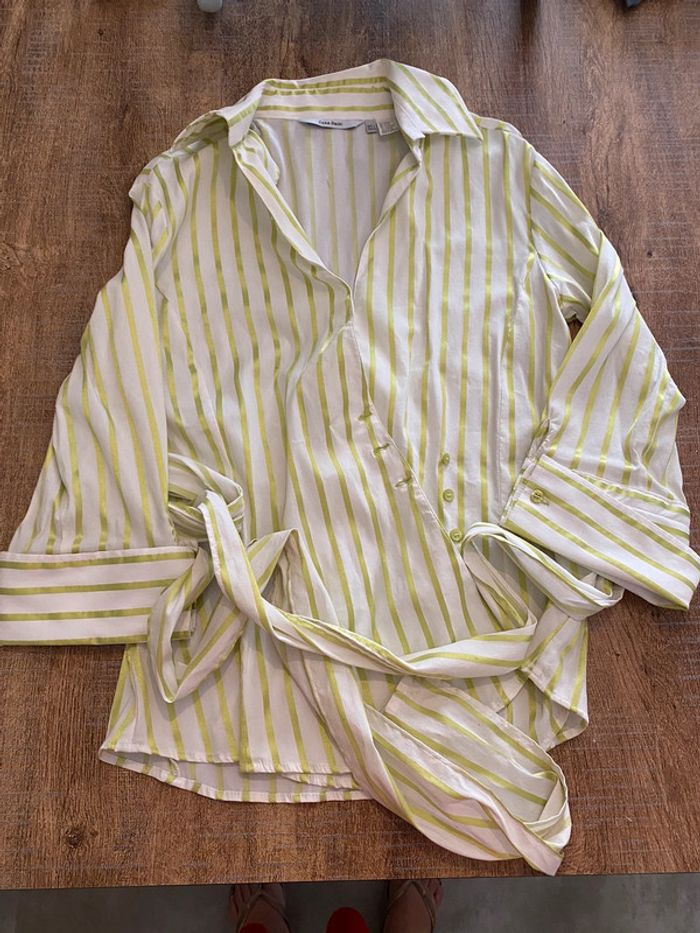 Blouse à rayure taille 40 Zara