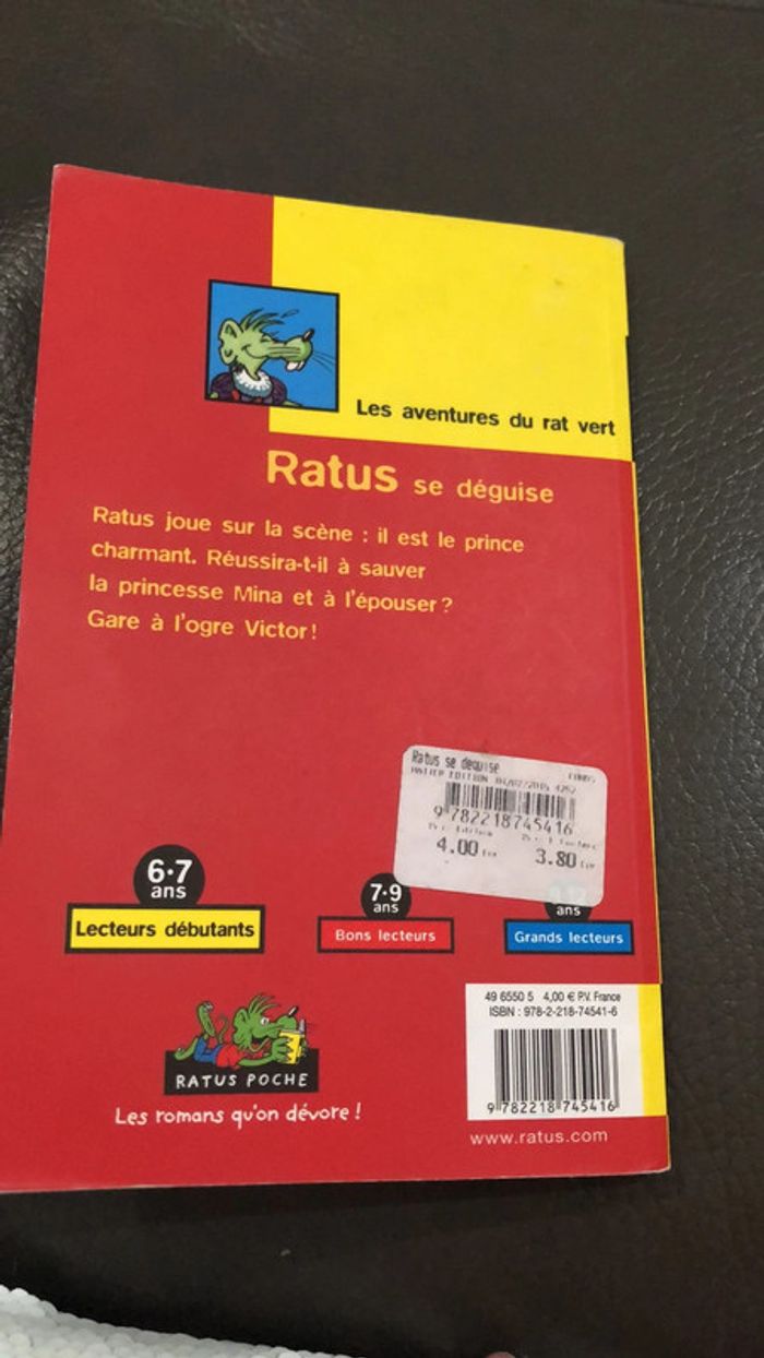 Livre de lecture Cp « Ratus se déguise » - photo numéro 5