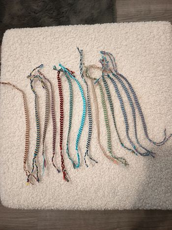 Bracelet brésilien chevrons neuf fait main personnalisable