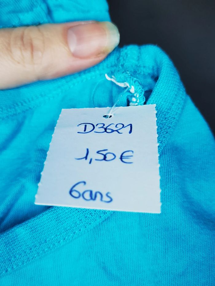 D3621 - tee-shirt garçon 6 ans - photo numéro 3