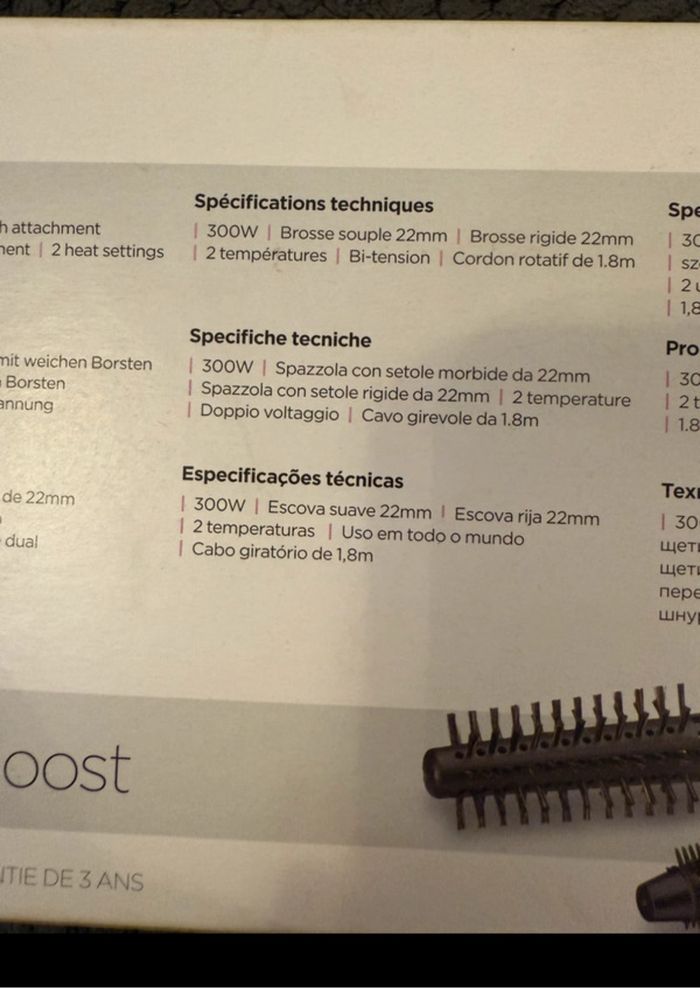 Brosse Soufflante Smooth Boost BaByliss neuf - photo numéro 5