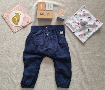 Pantalon léger bleu marine - 18M - Sergent Major (Satisfaisant)