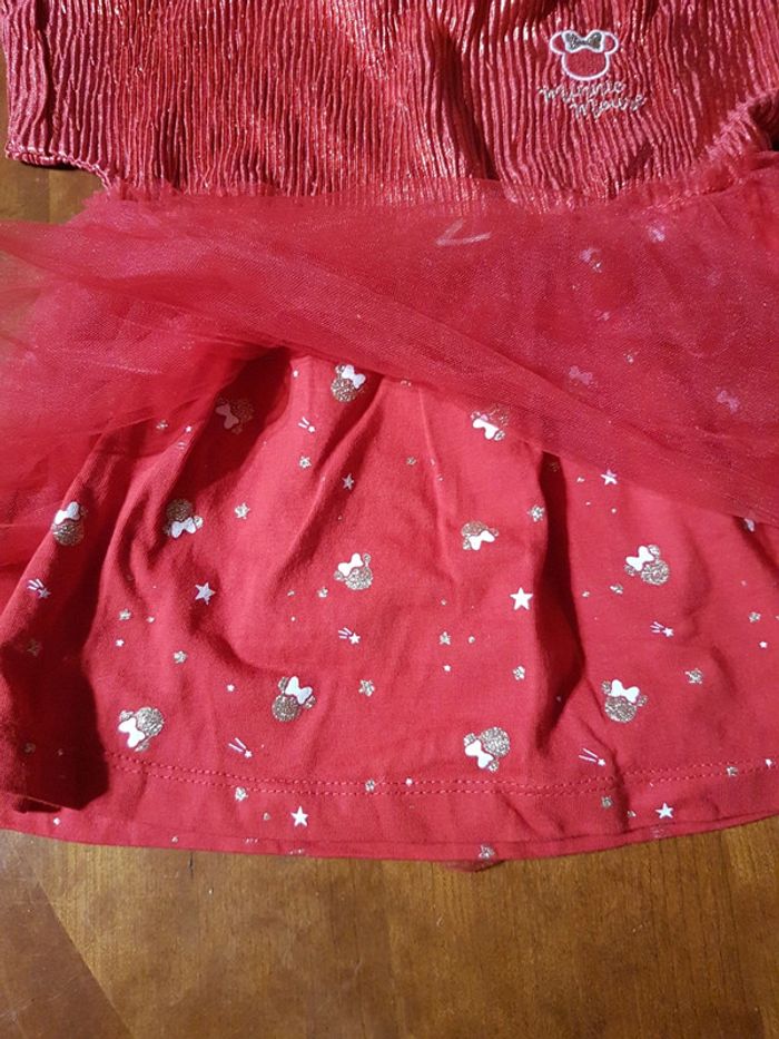 Robe minnie mouse  6 mois Disney baby - photo numéro 3