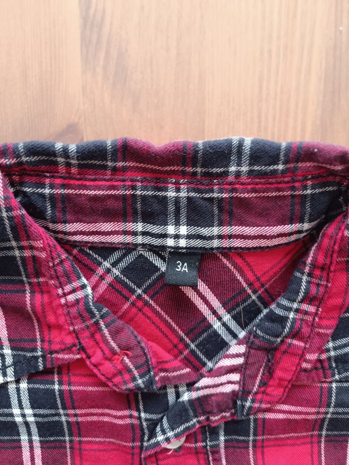 Chemise manches longues 3 ans - photo numéro 3