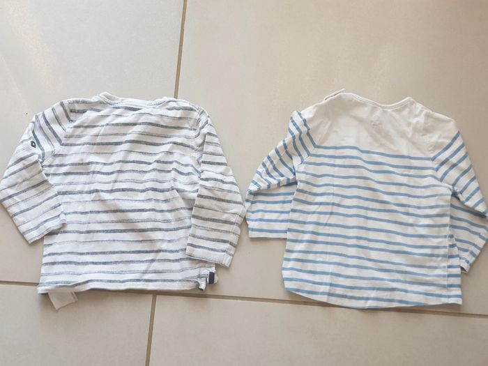 2 T- shirts Manche Longue 18 mois - photo numéro 4