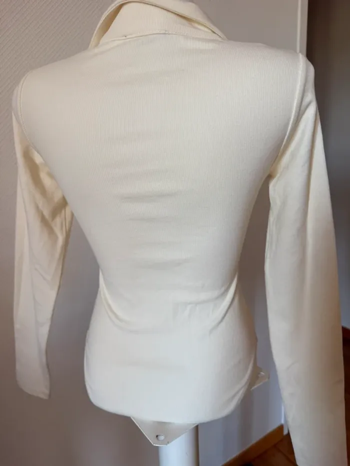 Bodies Zara beige / crème en très bon état taille S - photo numéro 5