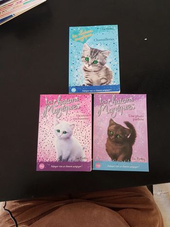 Lot de 3 livres enfant - Les chatons magiques de Sue Bentley