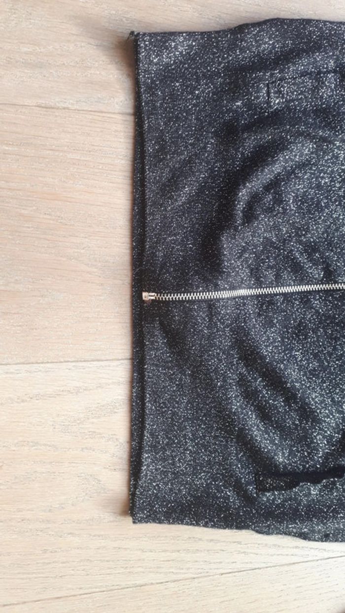 Gilet noir a paillettes - photo numéro 3