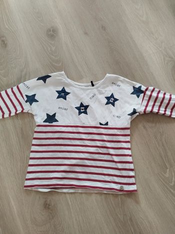 Haut manches longues étoiles Ciro