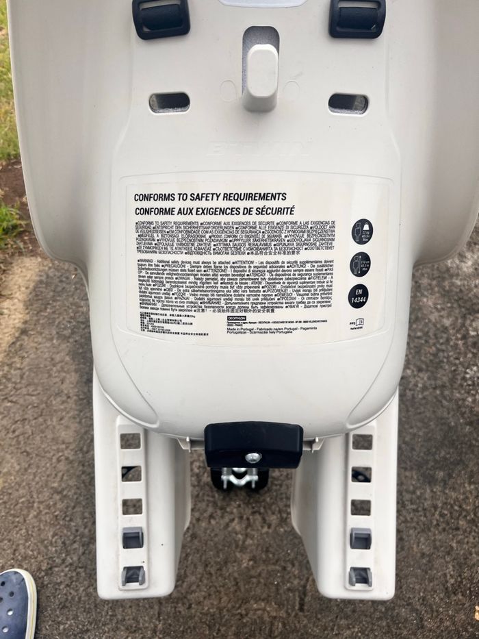 Porte bébé pour vélo décathlon - photo numéro 3