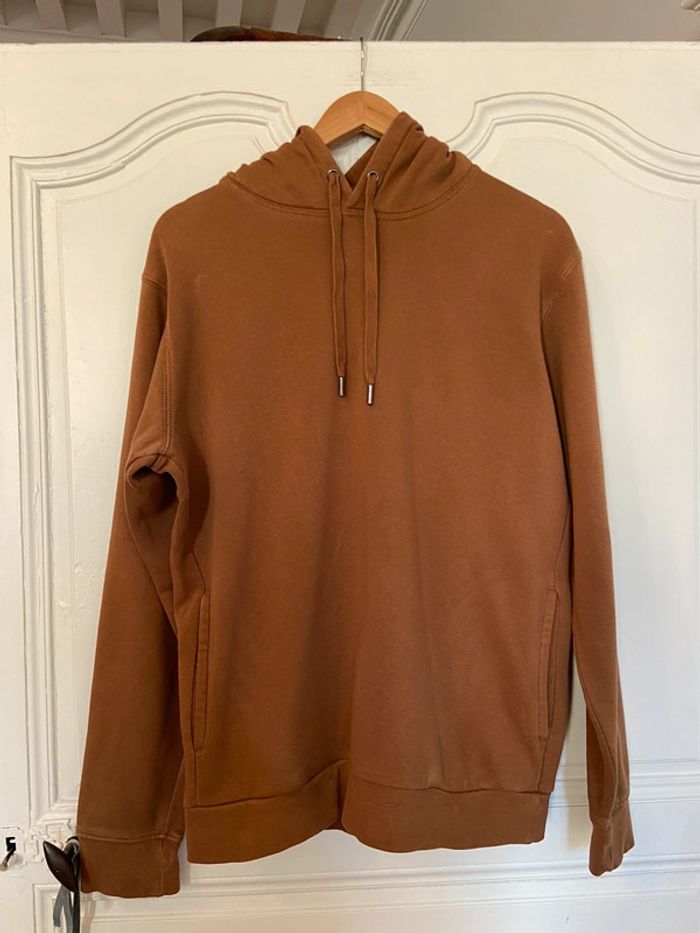 Sweat-shirt à capuche caramel Celio taille M - photo numéro 10