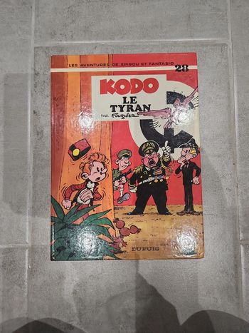 Bande dessinée : Les aventures de spirou et fantasio