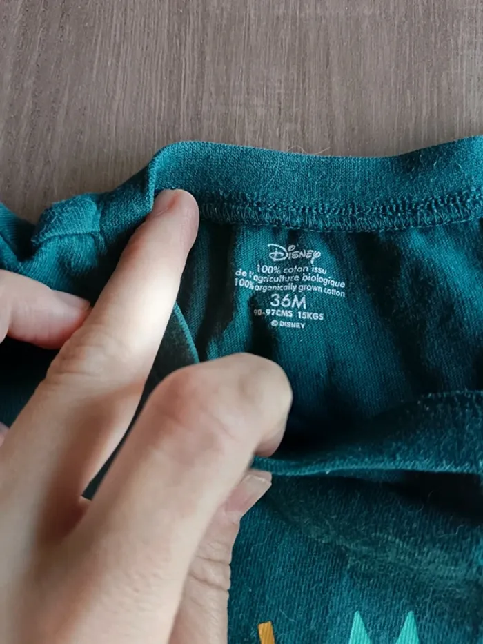 Ensemble été simba T-shirts et short taille 36 mois - photo numéro 2