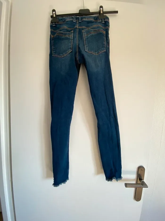 Jeans skinny fille 10 ans - photo numéro 5